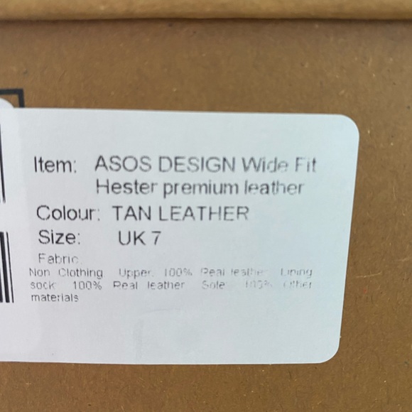 ASOS Genuine Leather sandals -BRAND NEW! - Picture 3 of 3